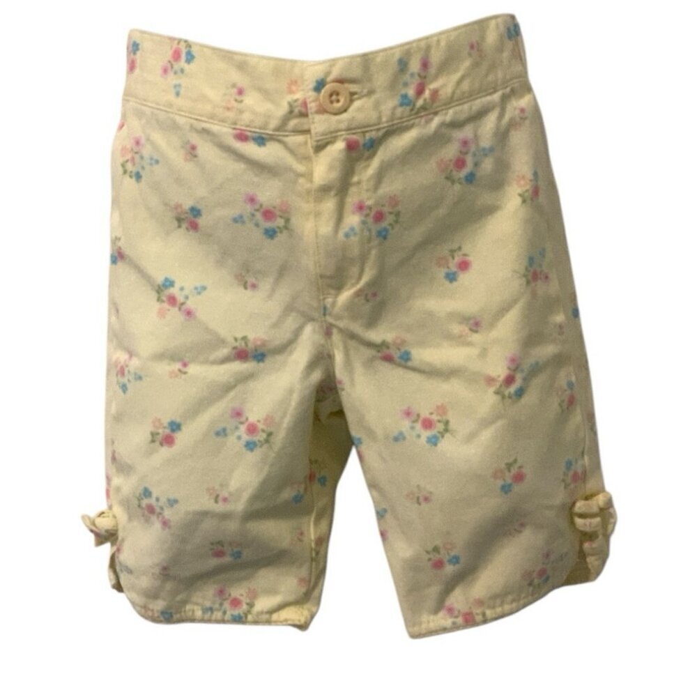Carters Baby Girls Floral Pull On Shorts Romper Size 12M Multicolor 2 Items - Picture 3 of 16